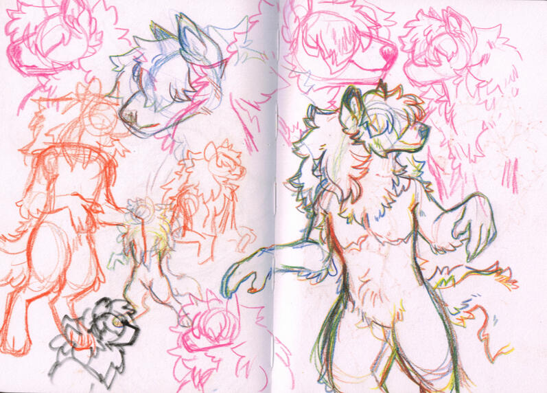 Scribble Werewolf Scribble Werewolf